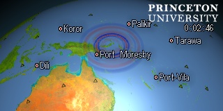 earthquake movie for event id#C202107192302A